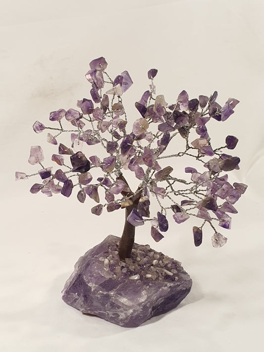 Amethyst Crystal Bonsai Tree