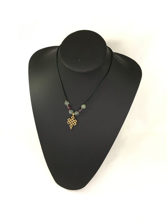 Cosmetic Jewelry  - Pendant Beaded Necklace