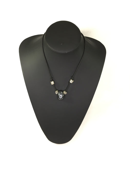 Cosmetic Jewelry  - Hematite Crystal with Beads Necklace