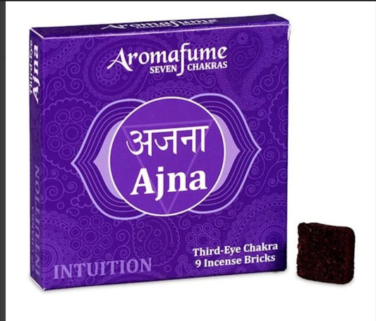 Aromafume 7 Chakra- Ajna-Incense Brick