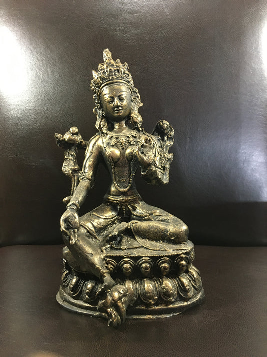 Medium Brass Tint Goddess Nala