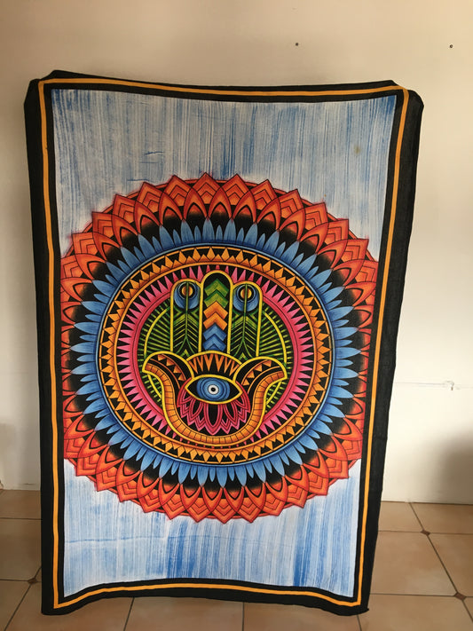Third Eye Mandala Tapestry Small
