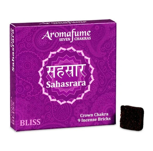 Aromafume 7 Chakra- Sahasrara- Incense Brick
