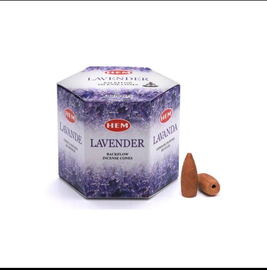 Hem Lavender Backflow Incense Cones