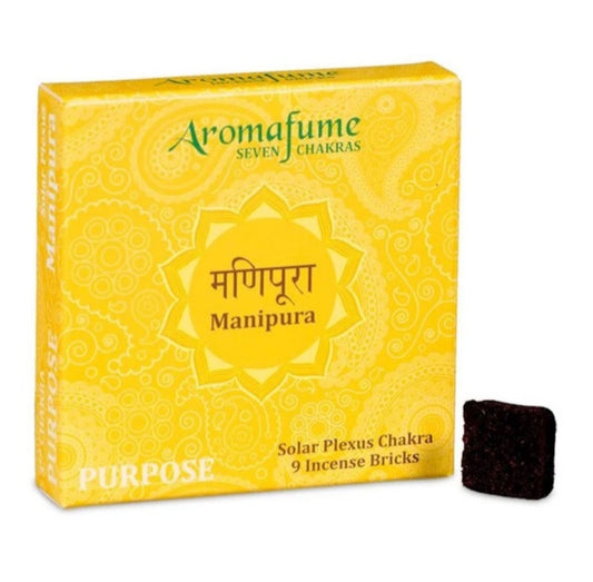 Aromafume 7 Chakra- Manipura- Incense Brick