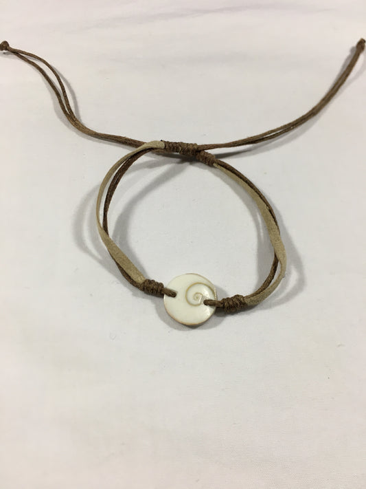 Roped Bracelet - hand made pendant