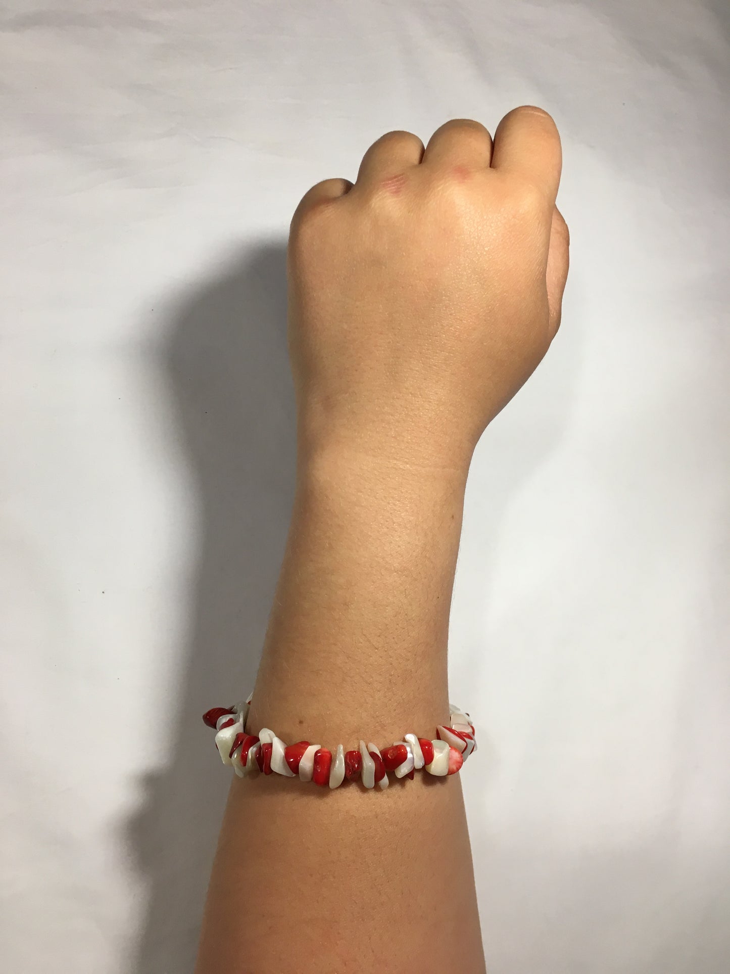 Crystal Bracelet - Candy Coral beaded bracelet