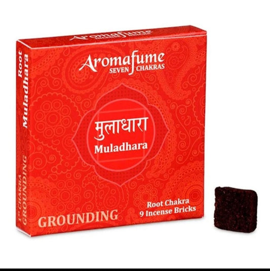 Aromafume 7 Chakra- Muladhara- Incense Brick