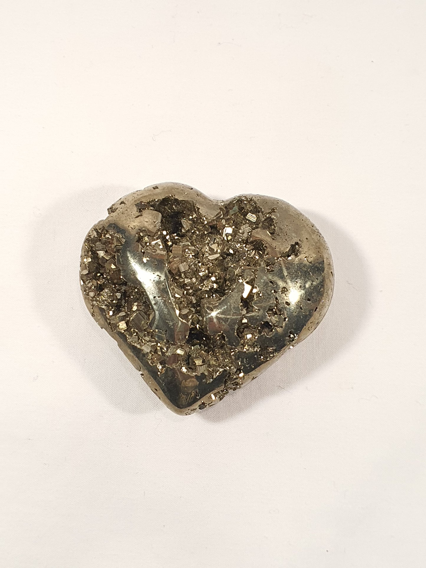 Iron Pyrite Ball and Heart