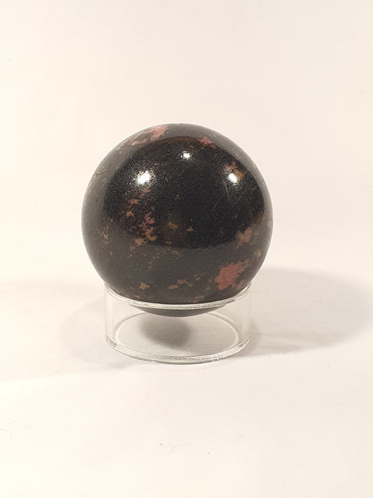 Large Rhodonite Crystal ball