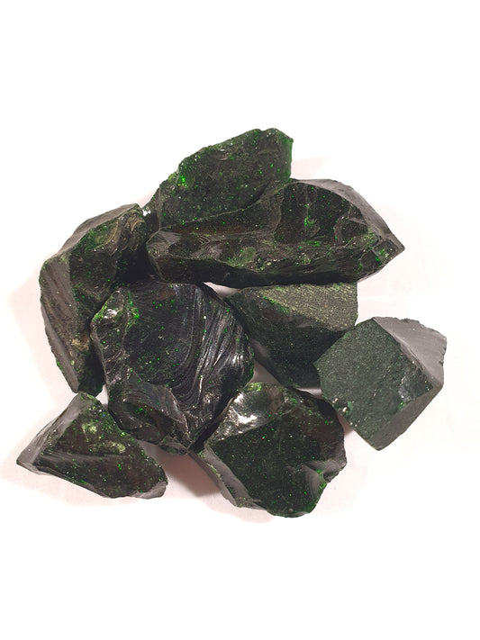 Green Gold Stone (raw) Crystal