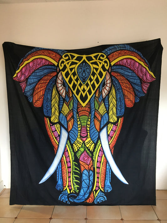 Elephant Tapestry Medium