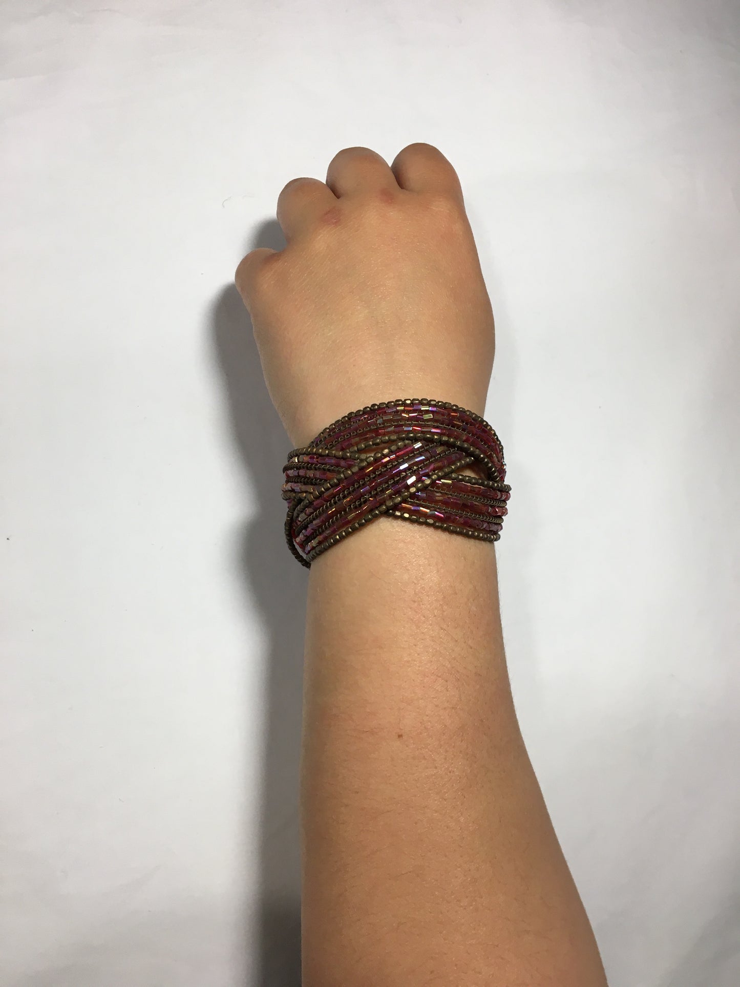 Beaded Bracelet - Multi-beaded Bangle