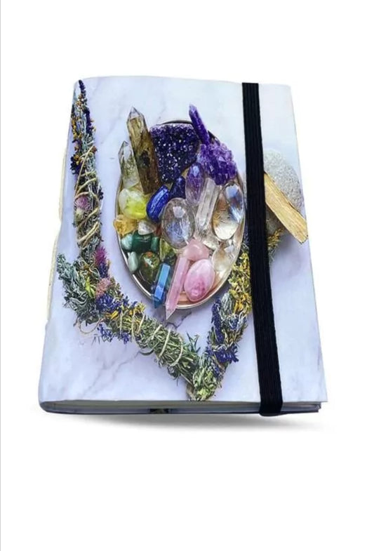 Power Of Crystals Notebook 